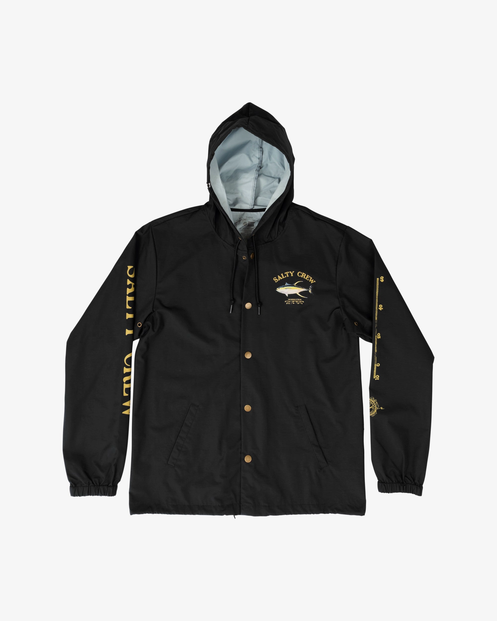 Extra Layer Piece Ahi Mount Snap Jacket - Black