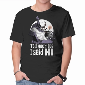 Luxury clothing ZeroDistressFinish Ghost Animation Dog