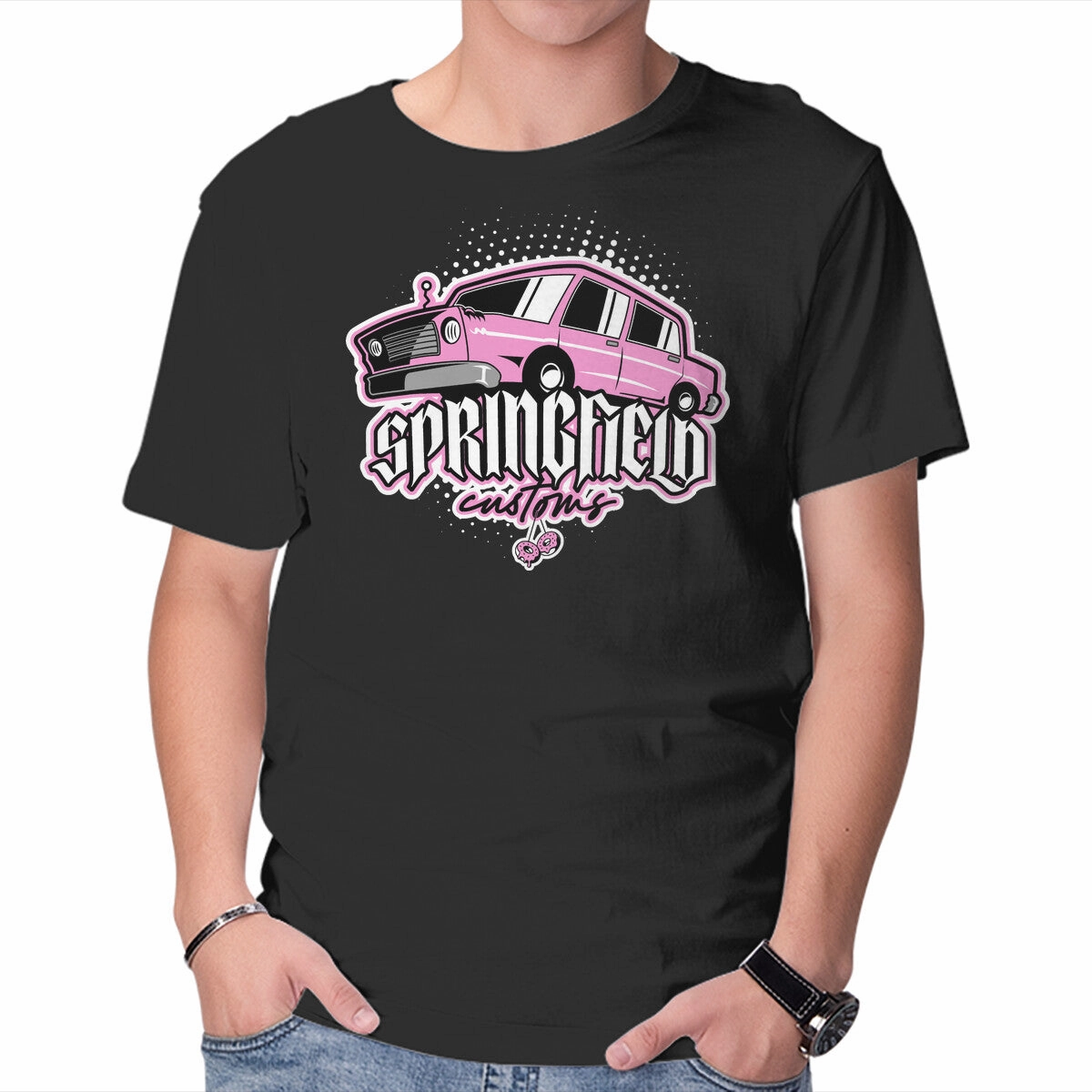 Springfield Customs DoubleStitchedHem Drop Shoulder Design