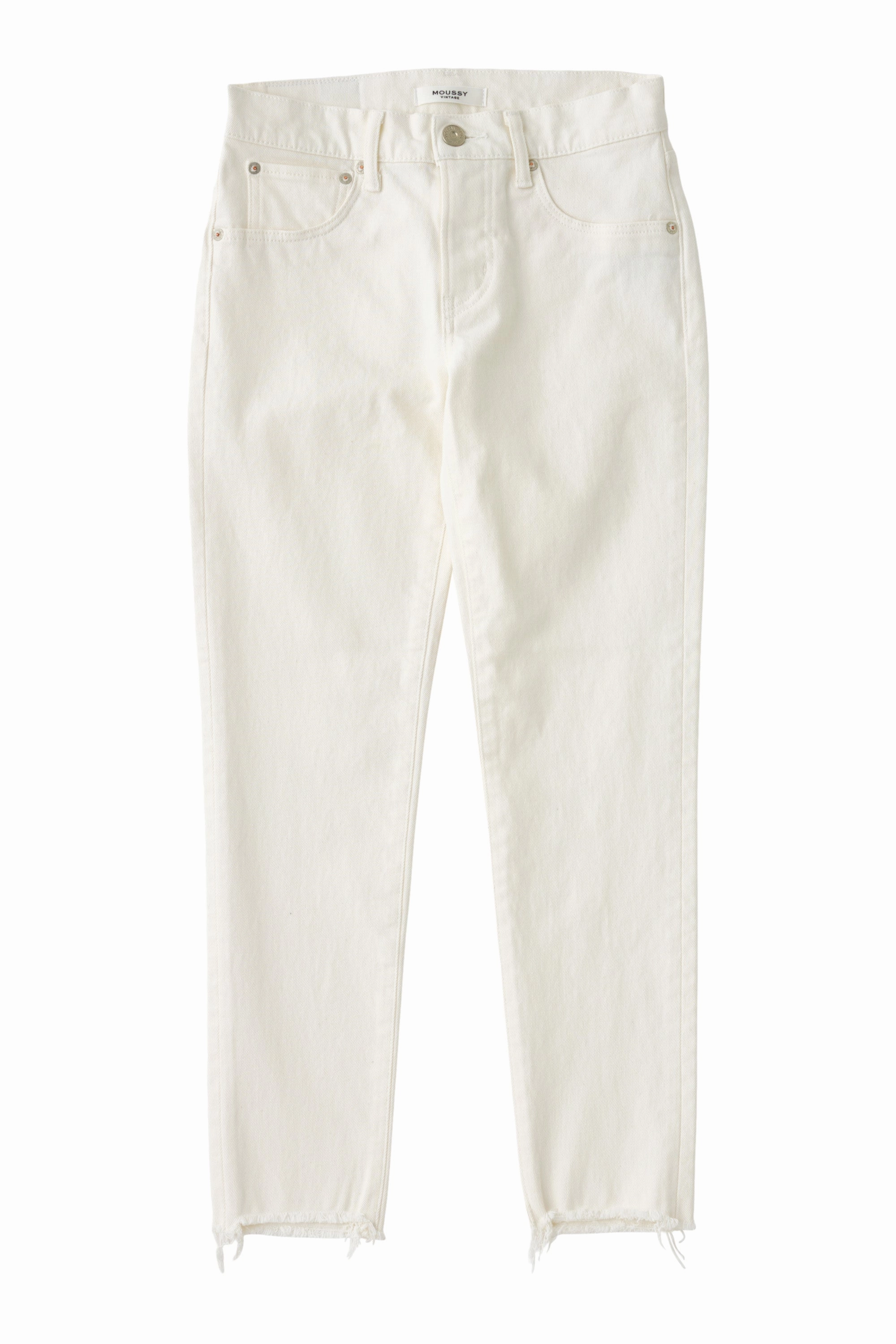 Moussy Denim Calvert Skinny in White Work Meeting Weekend Style Streetwear Fan Easy Essentials