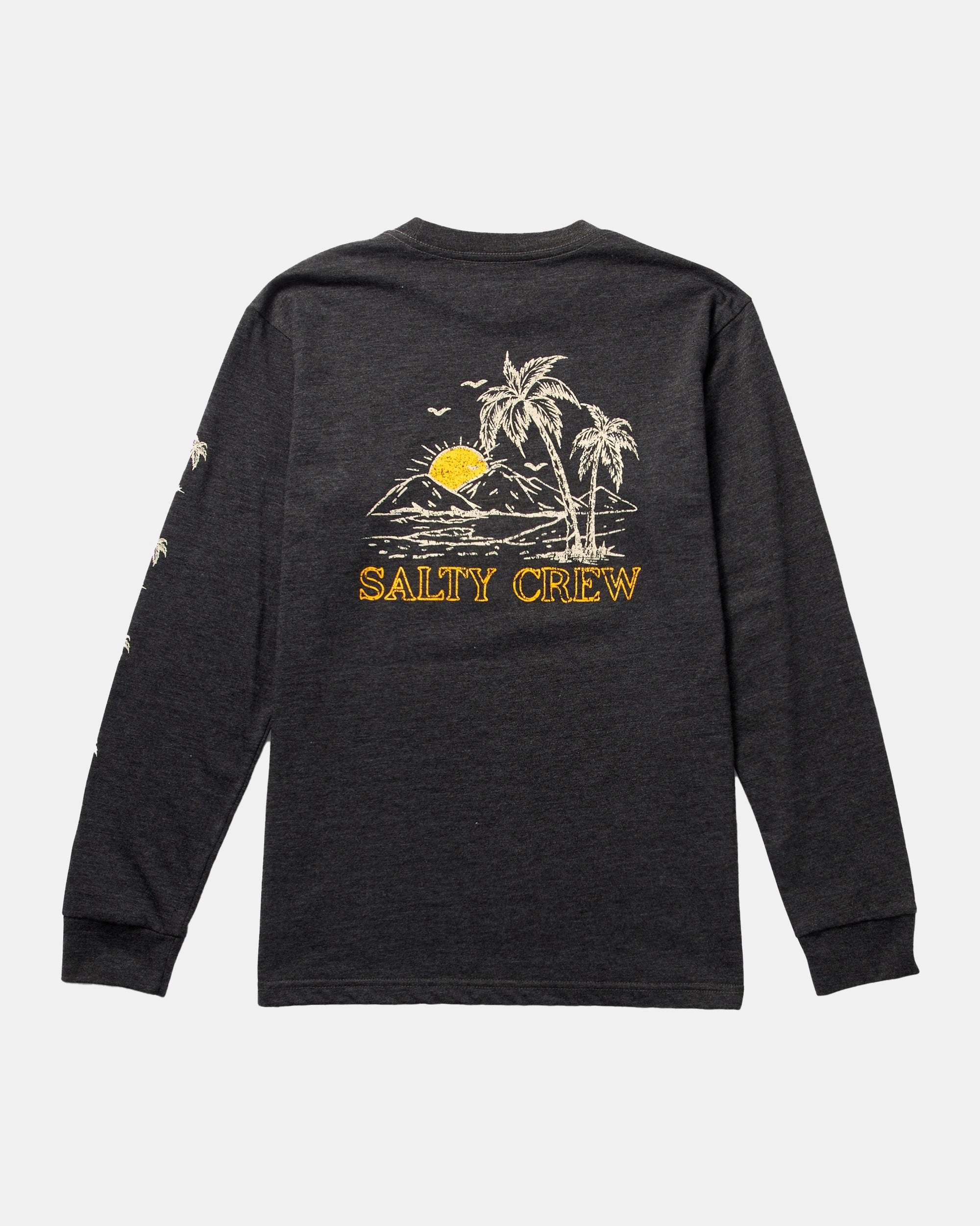 Cloudy day Unwind  L/S Tee Kids - Black