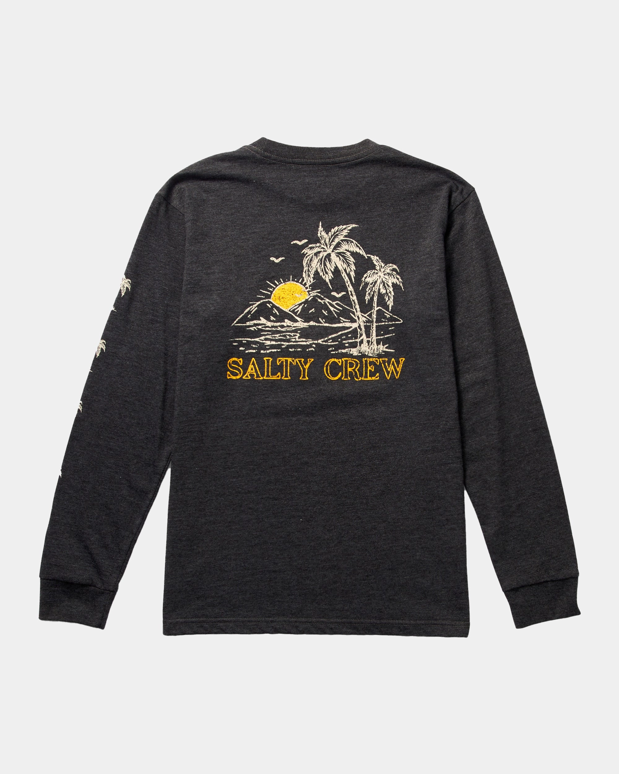 Unwind  L/S Tee Kids - Black Zip Up Sandaled