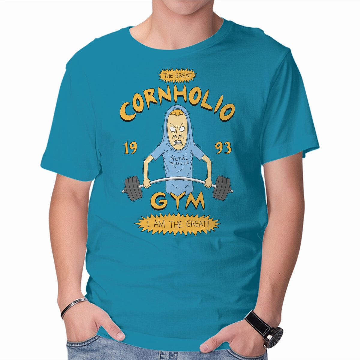 Cornholio's Gym Stretch Knit Relaxed Armhole Cut