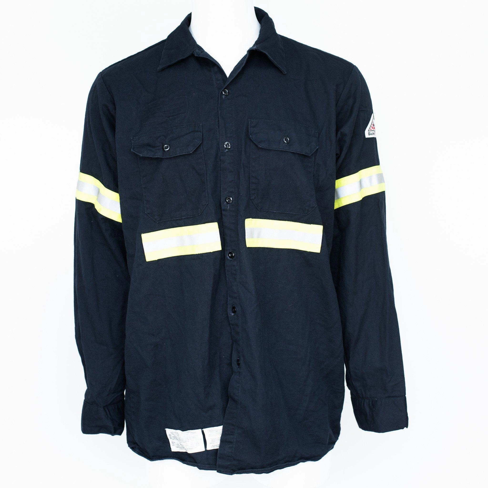 Used Flame Resistant Hi-Visibility Shirt - Long Sleeve Temperature Regulating