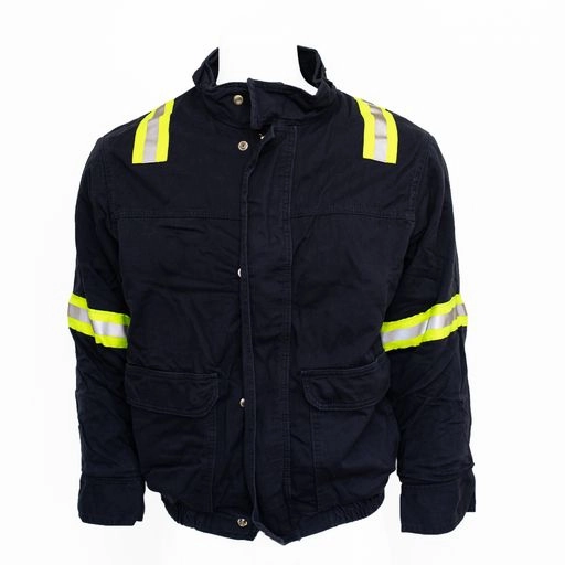 Windproof Thermal Shell Used Flame Resistant Hi-Visibility Work Coat - Insulated