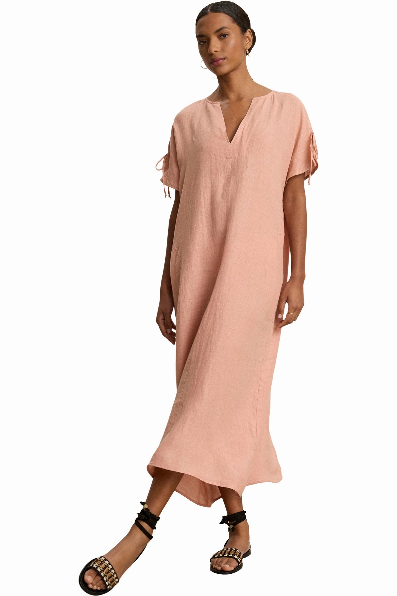 All-Purpose Wear Winter-Season Velvet Maeve Caftan Dress