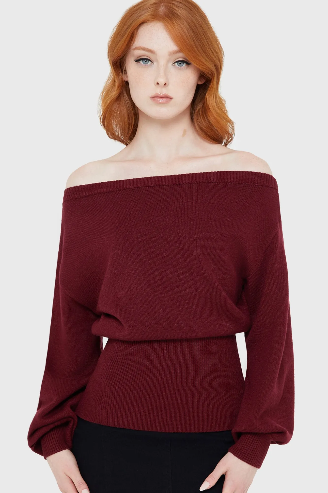 Eldritch Top [RED] GarmentWashed Softness Layered Sleeve