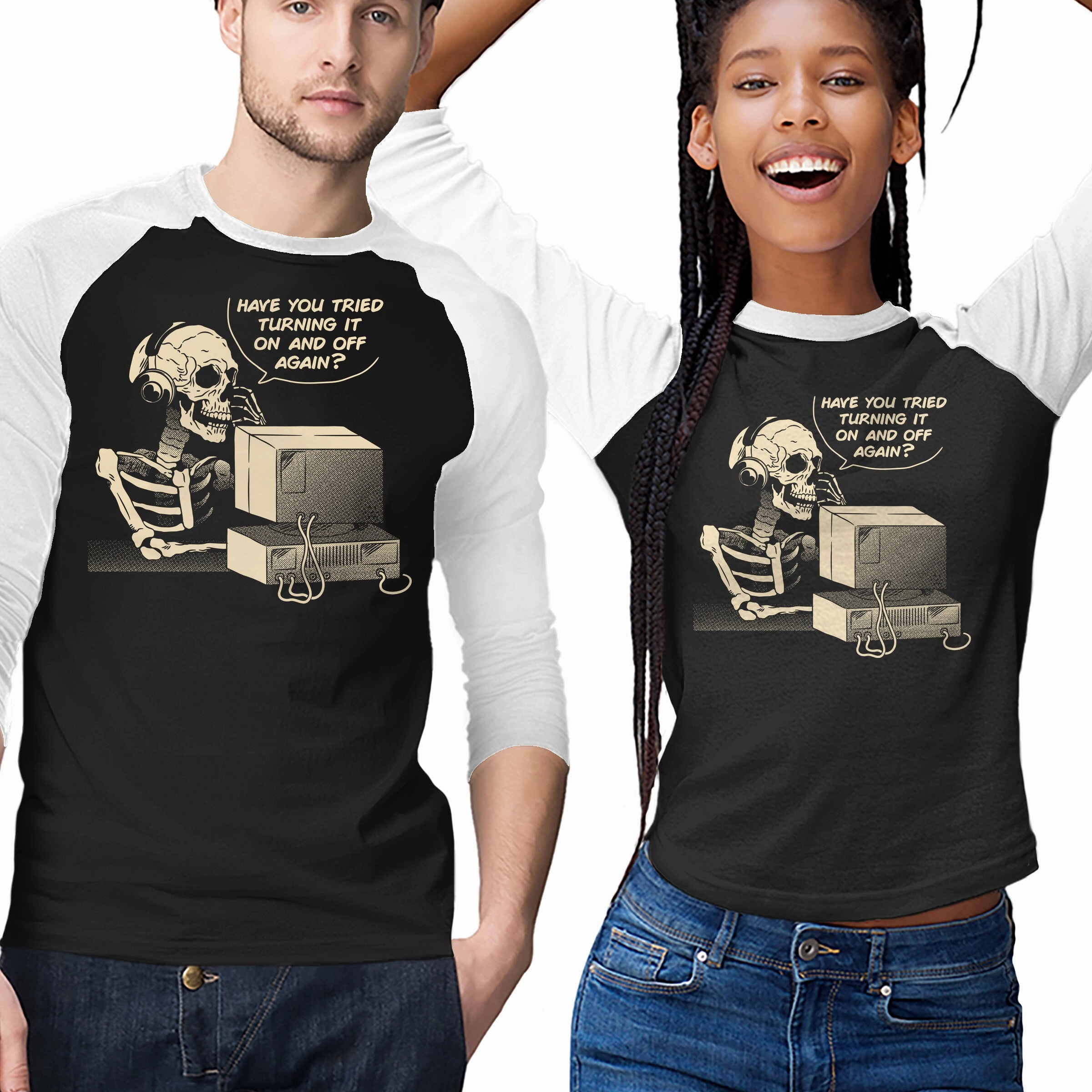 Skeleton IT Support Effortless Design All-Purpose Wear