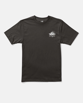 TaglessCollars Day Charter  Ss Tee Kids - Black