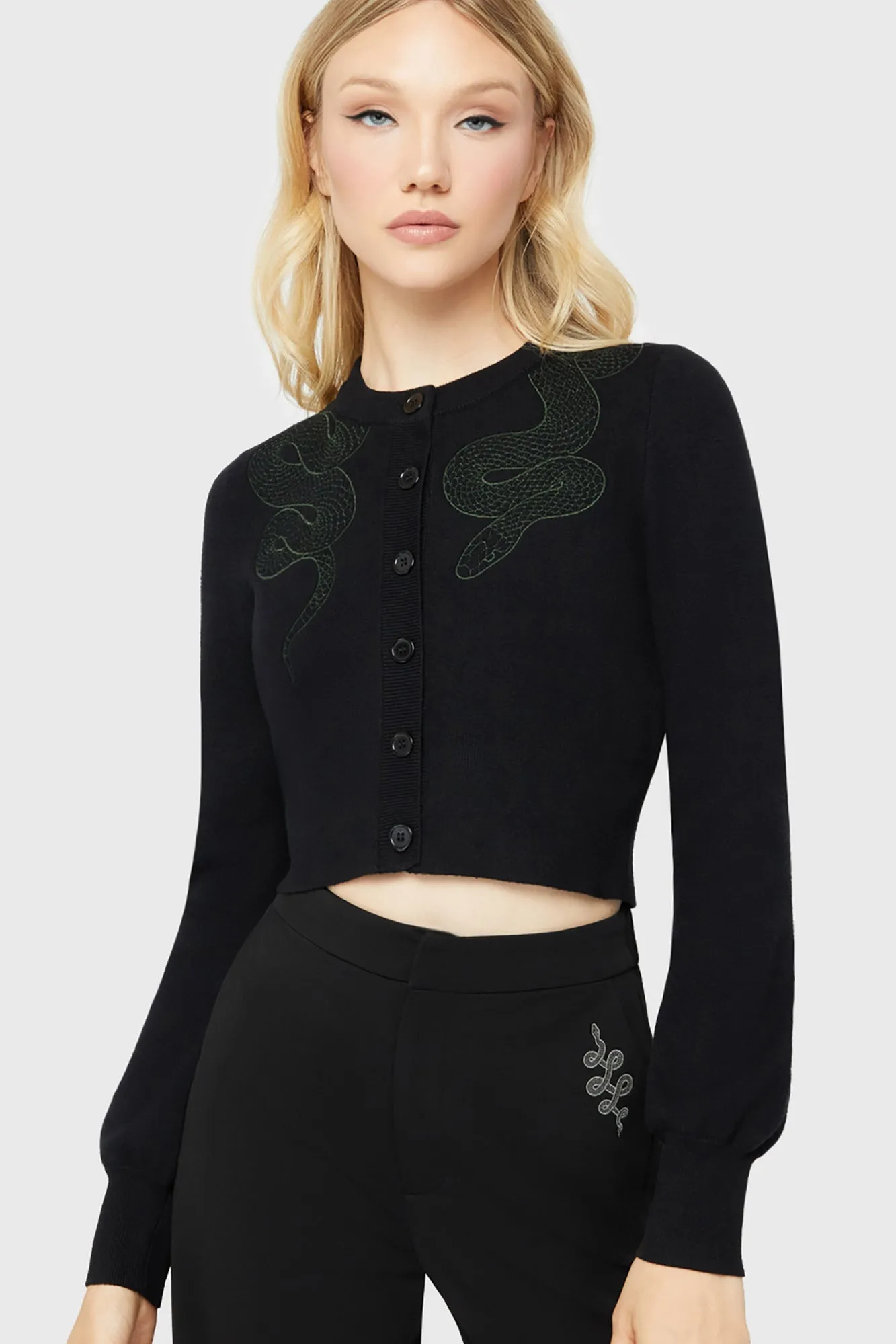 Viper Tongue Cardigan Flowy Tunic