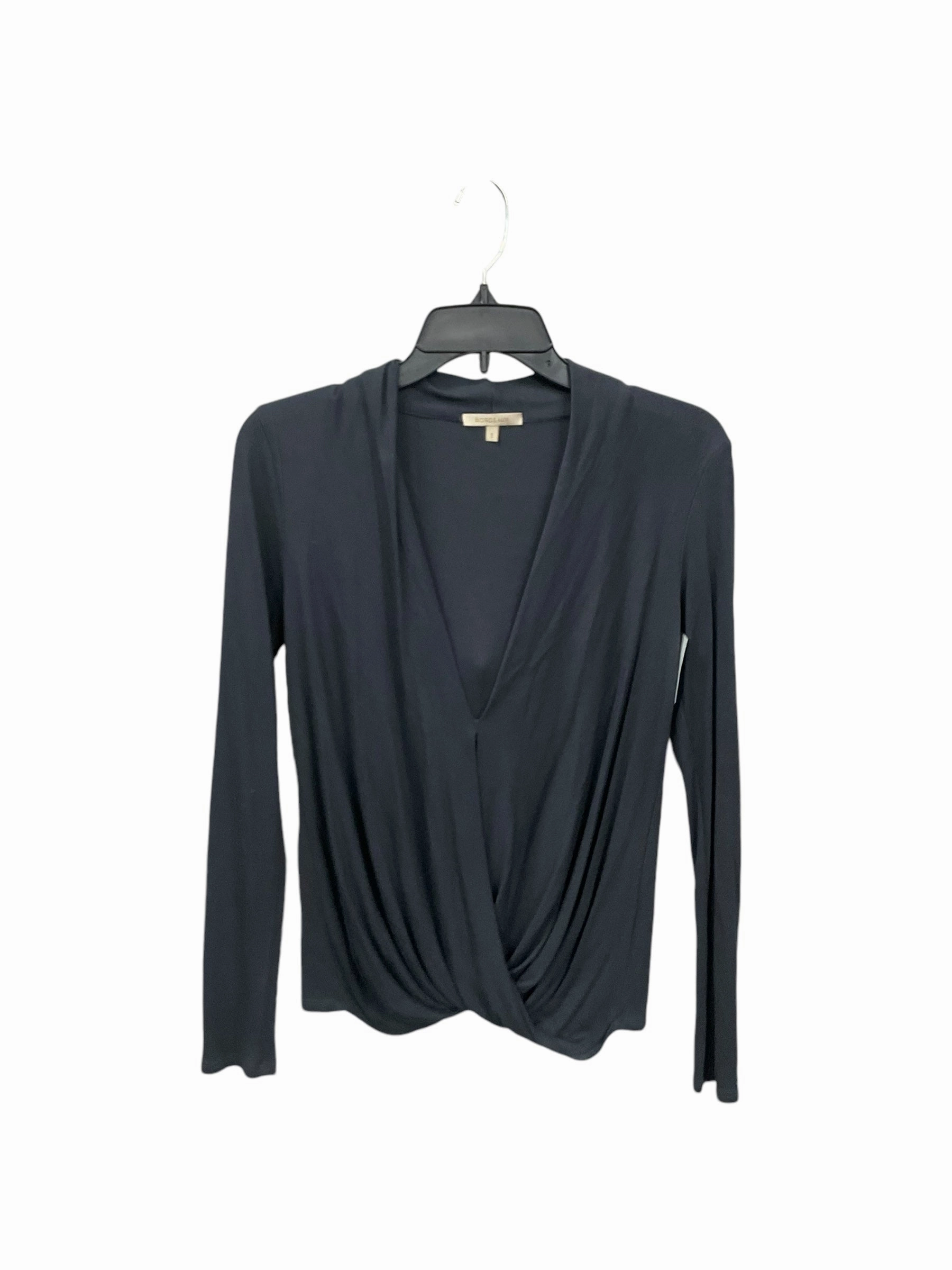 Top Long Sleeve By Bordeaux In Grey MultiPocket