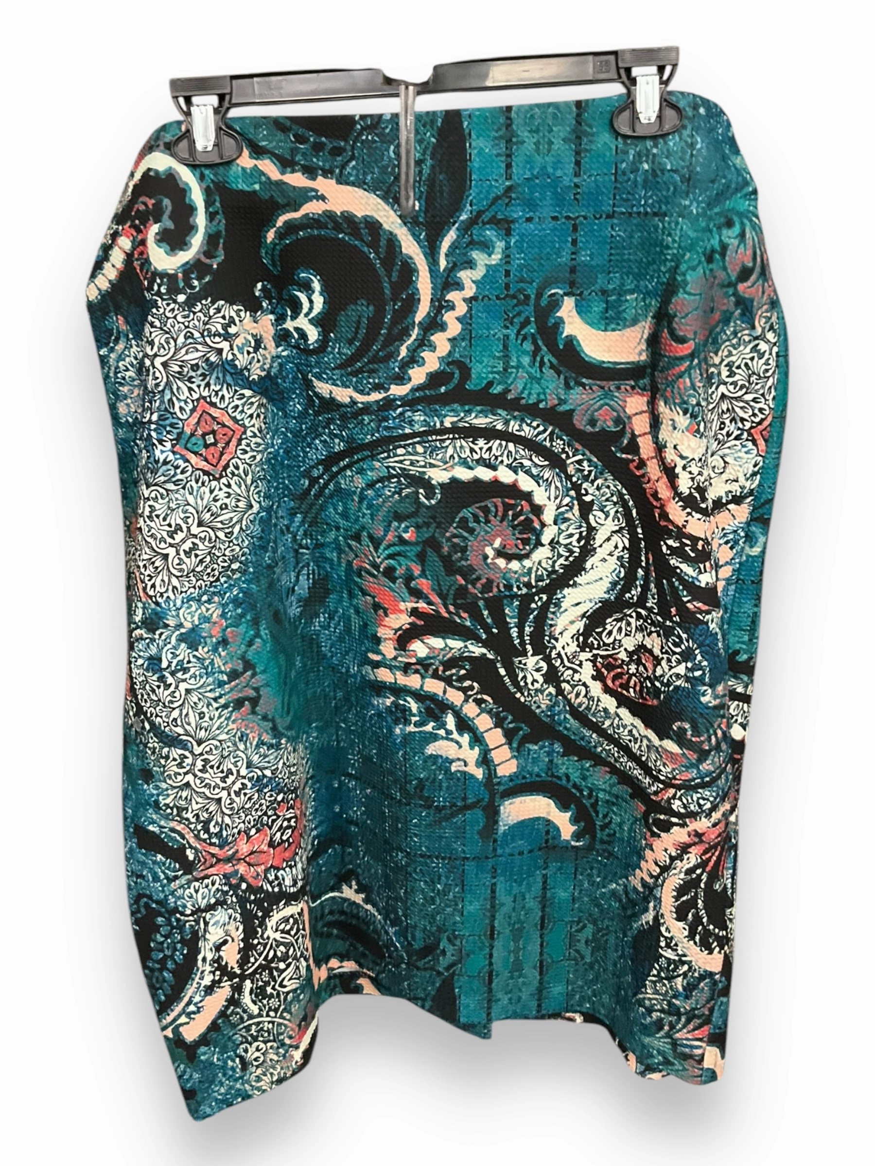 Ethic Core QuickRelease Closure Skirt Midi By Eci In Multi-colored, Size: 3x