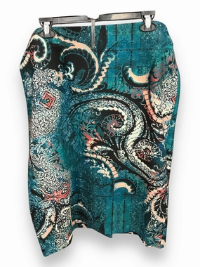 Ethic Core QuickRelease Closure Skirt Midi By Eci In Multi-colored, Size: 3x