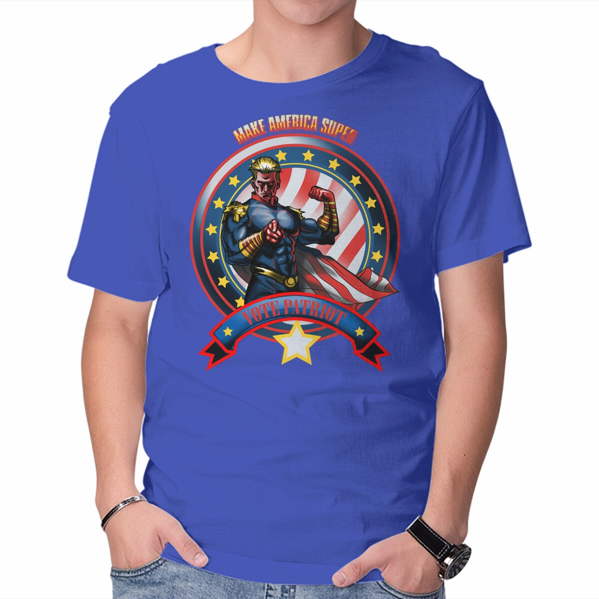 Vote Patriot Reinforced Collar