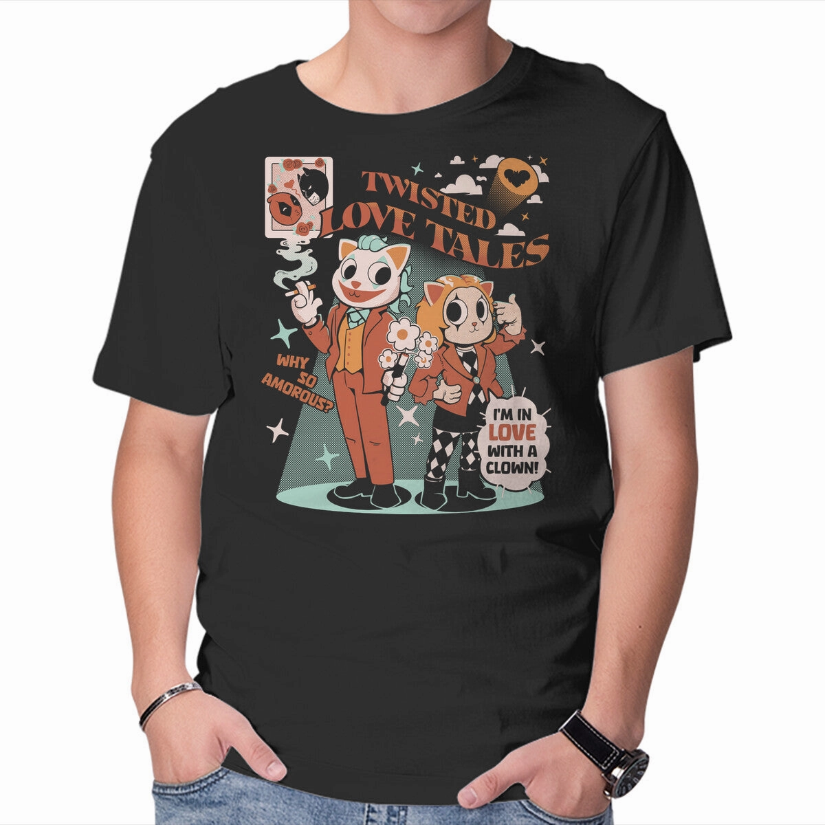 Comfortable texture print design Twisted Love Tales