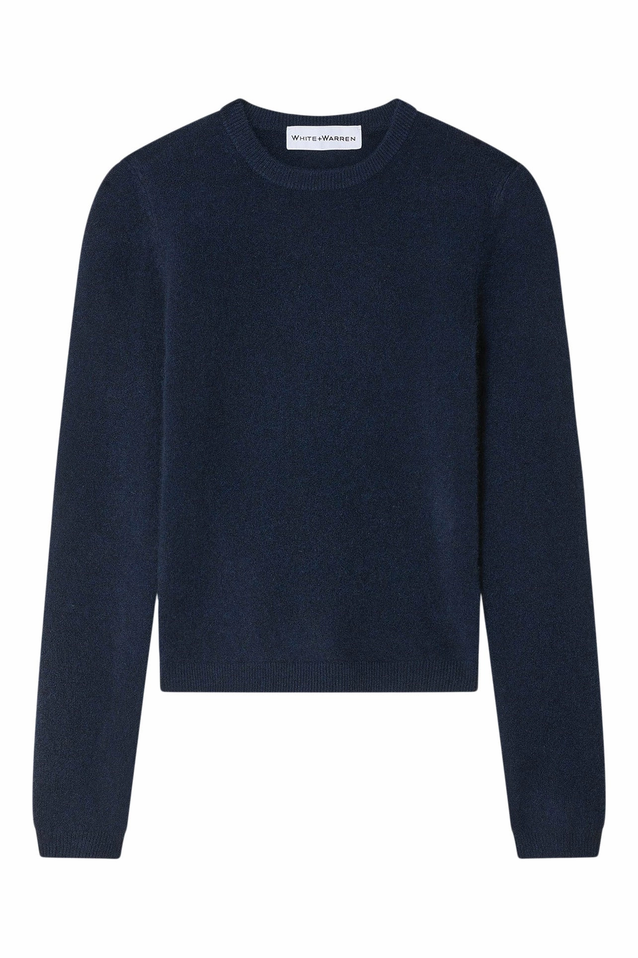 Ultimate Warmth White & Warren Cashmere Slim Crewneck