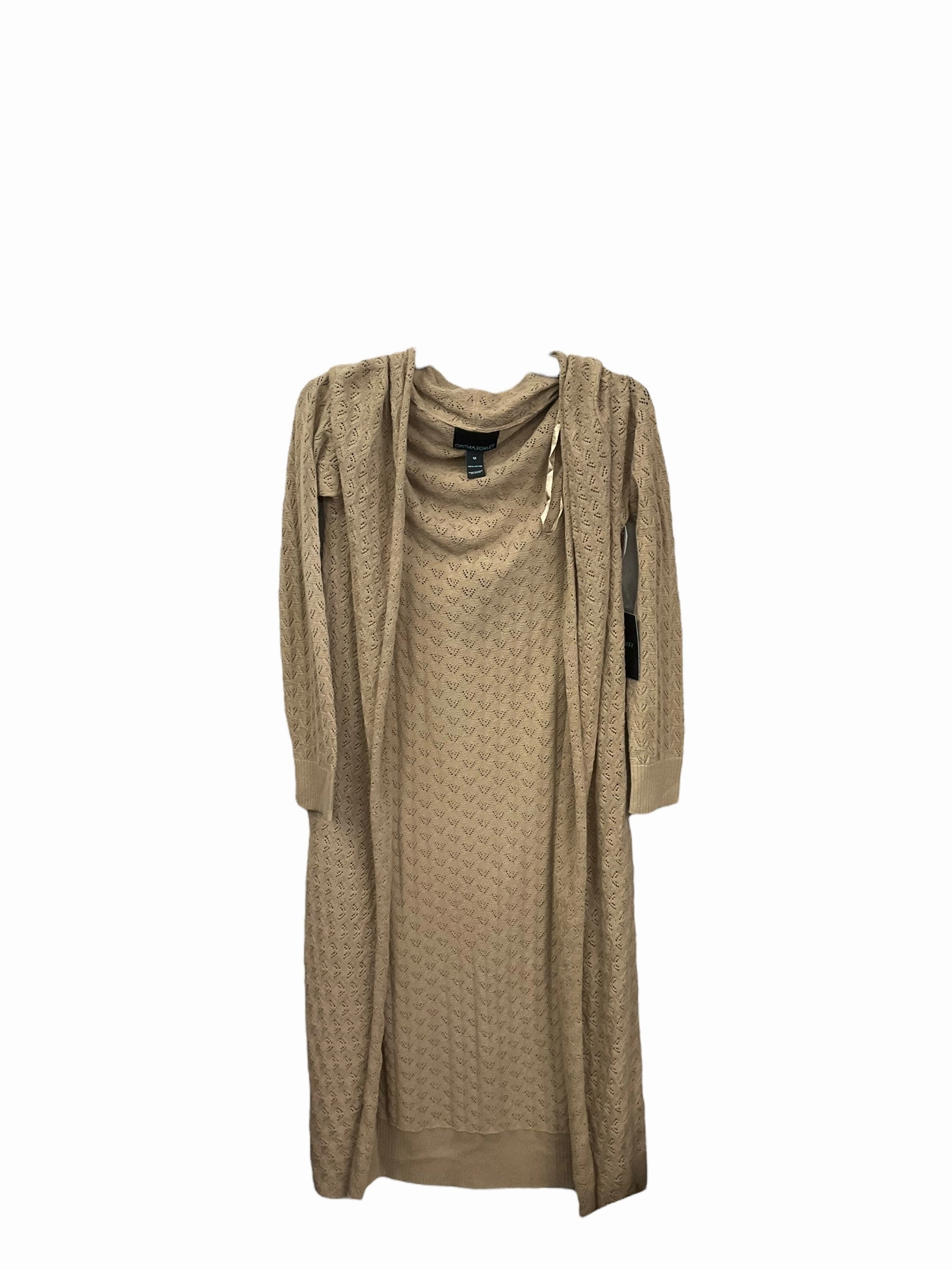 Fast Fit AntiPillingCloth White Cardigan Cynthia Rowley, Size M