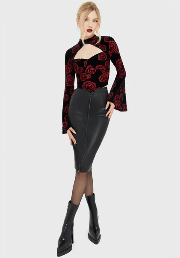 Wicked Wisteria | SKIRT Eco friendly materials Classic Crewneck Design