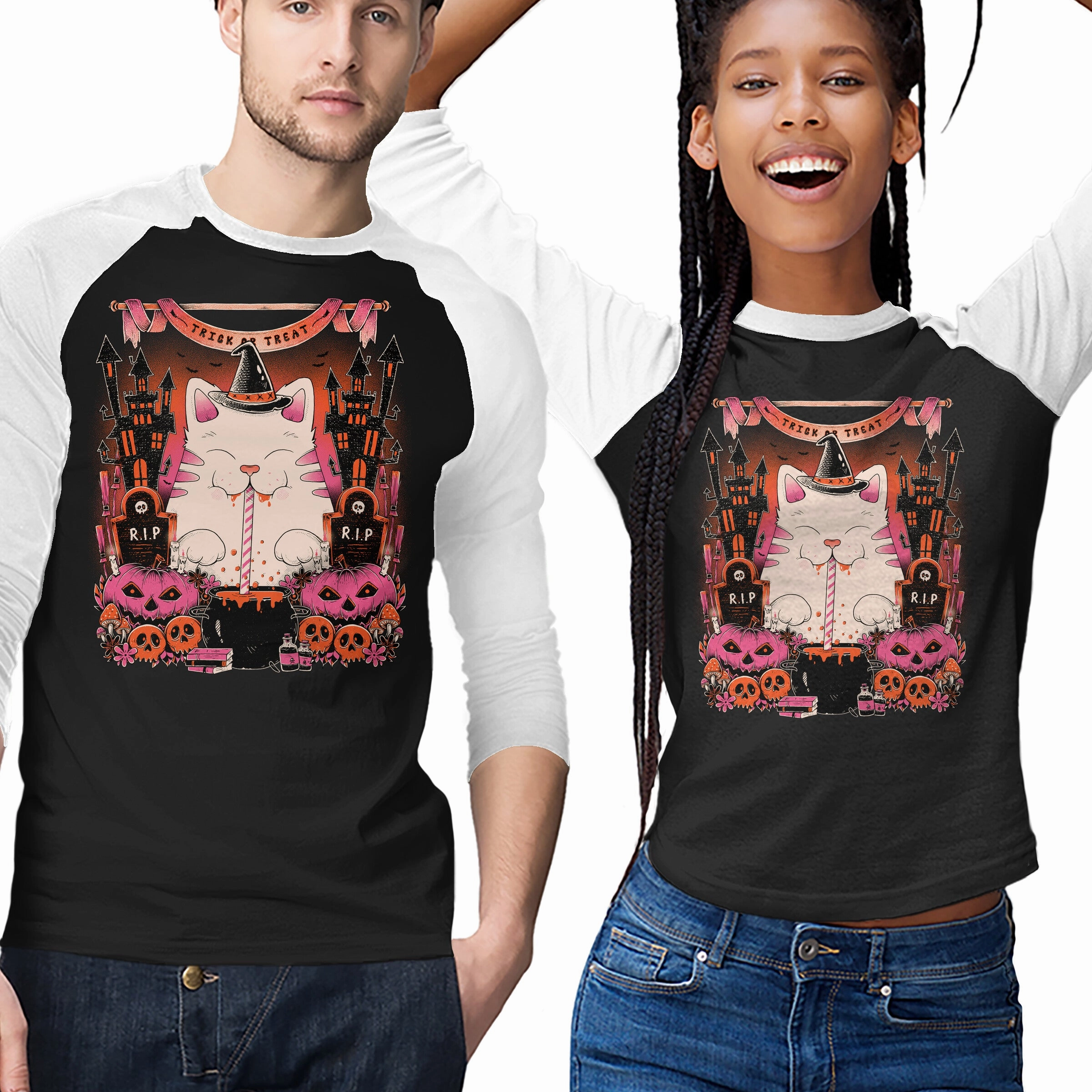 Witch Cat sequined details