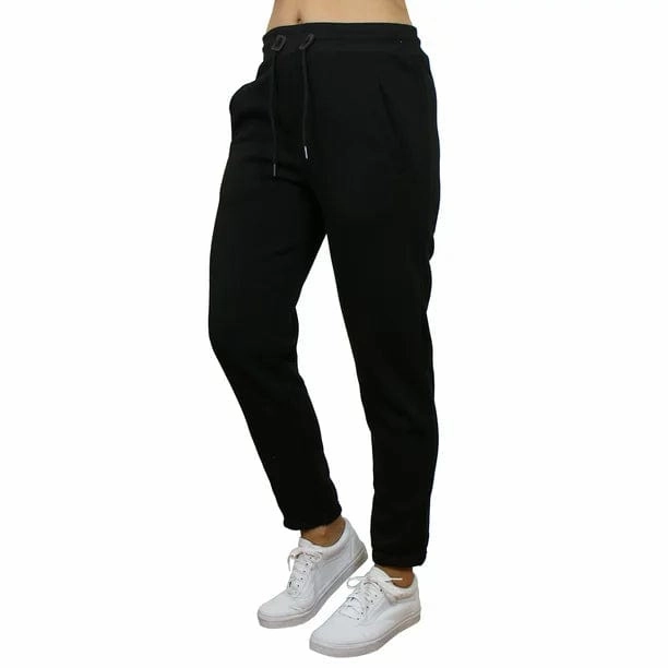 Fitted Style Women's French Terry Lounge Jogger Sweatpants