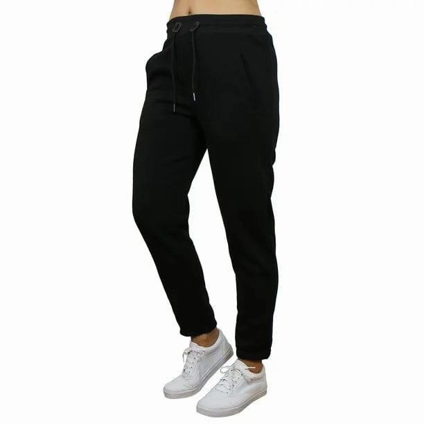 Women's French Terry Lounge Jogger Sweatpants AntiStaticFinish Anti Chafe Lining