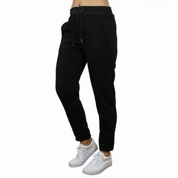 Women's French Terry Lounge Jogger Sweatpants Ripstop Reinforcement
