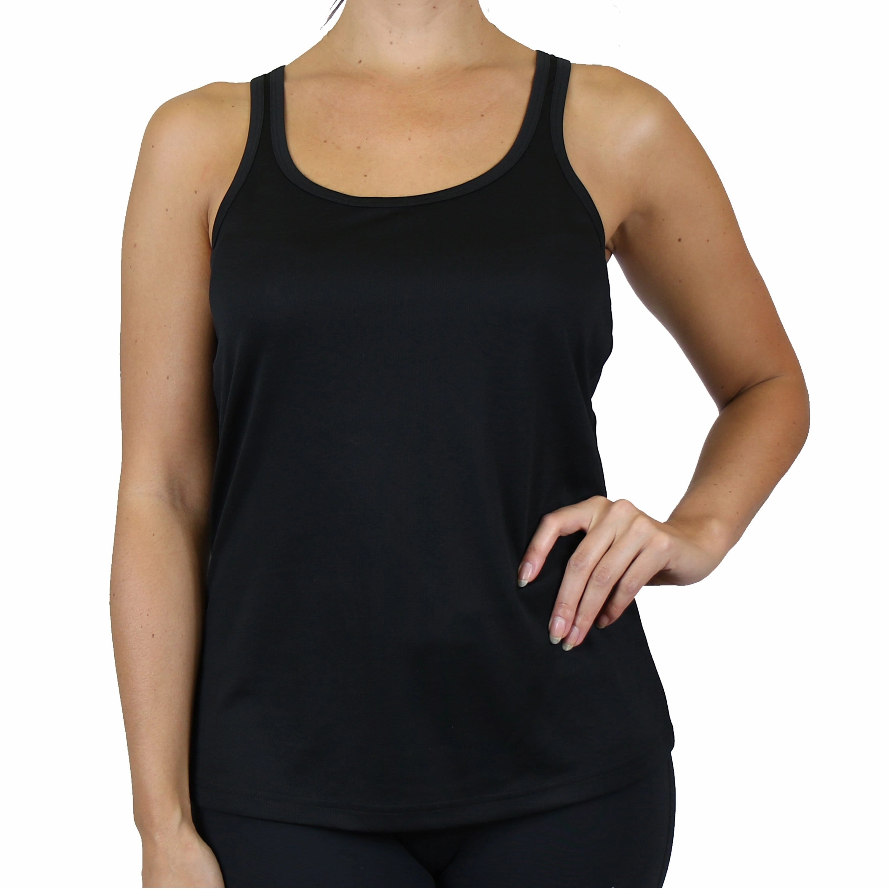 Women's Moisture Wicking Racerback Tanks (S-3XL) quick dry