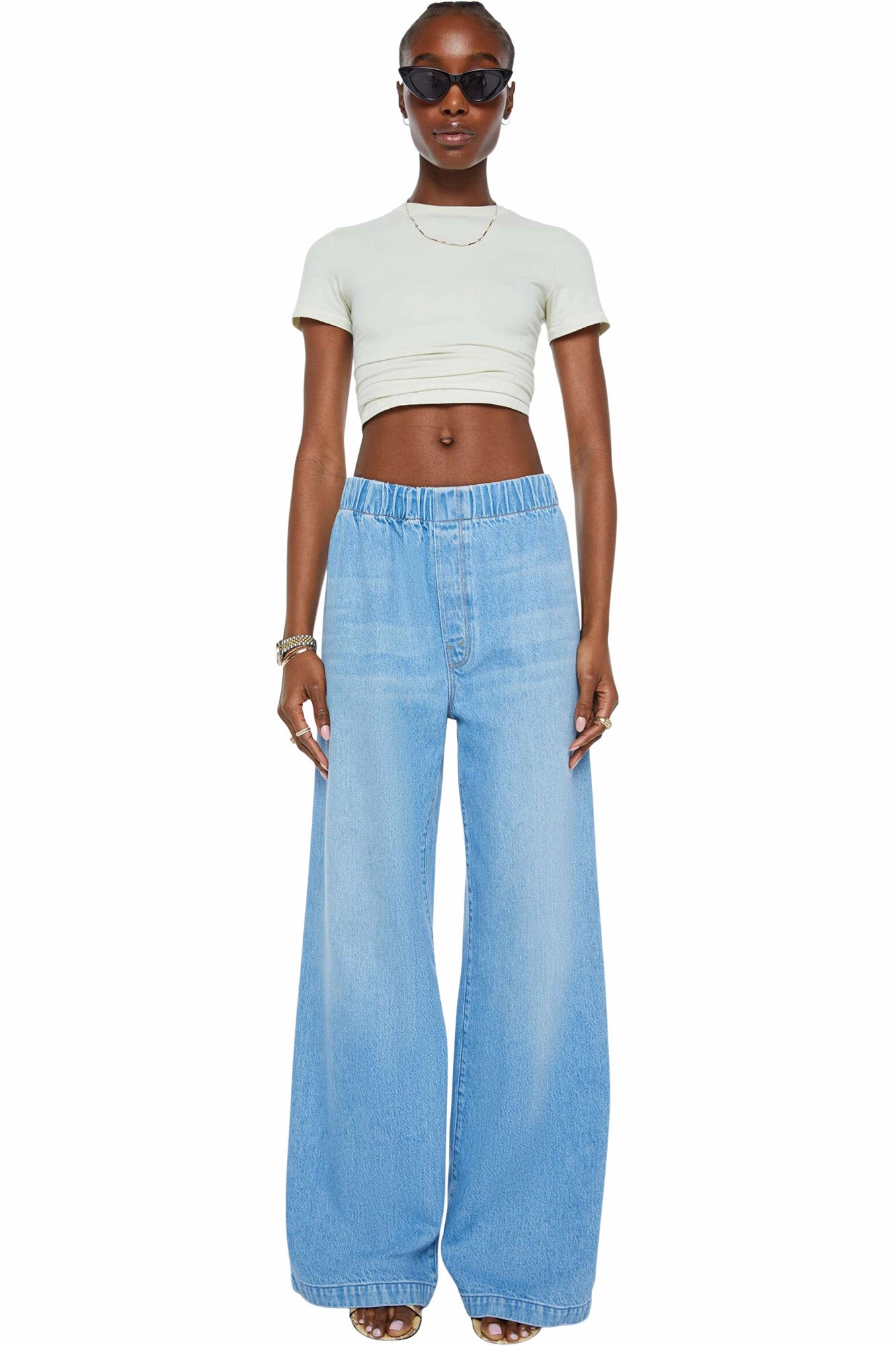 Artist Vibe Comfy Lightweight Feel MOTHER Denim Kitchen Drawer Skimp in All You Can Eat