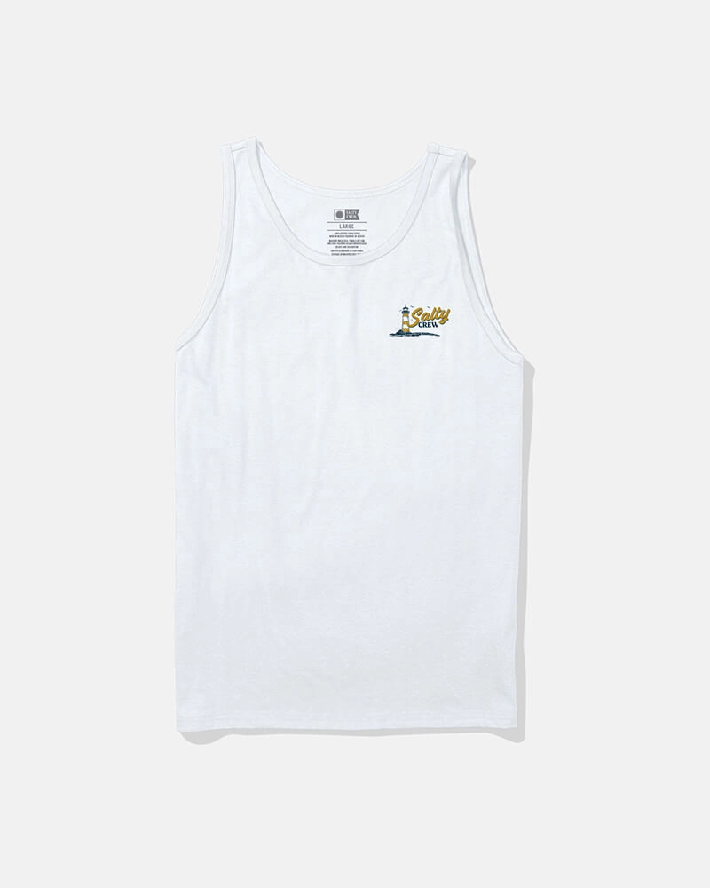 Breathable Layer Fit Perfect Layer Ashore Tank - White