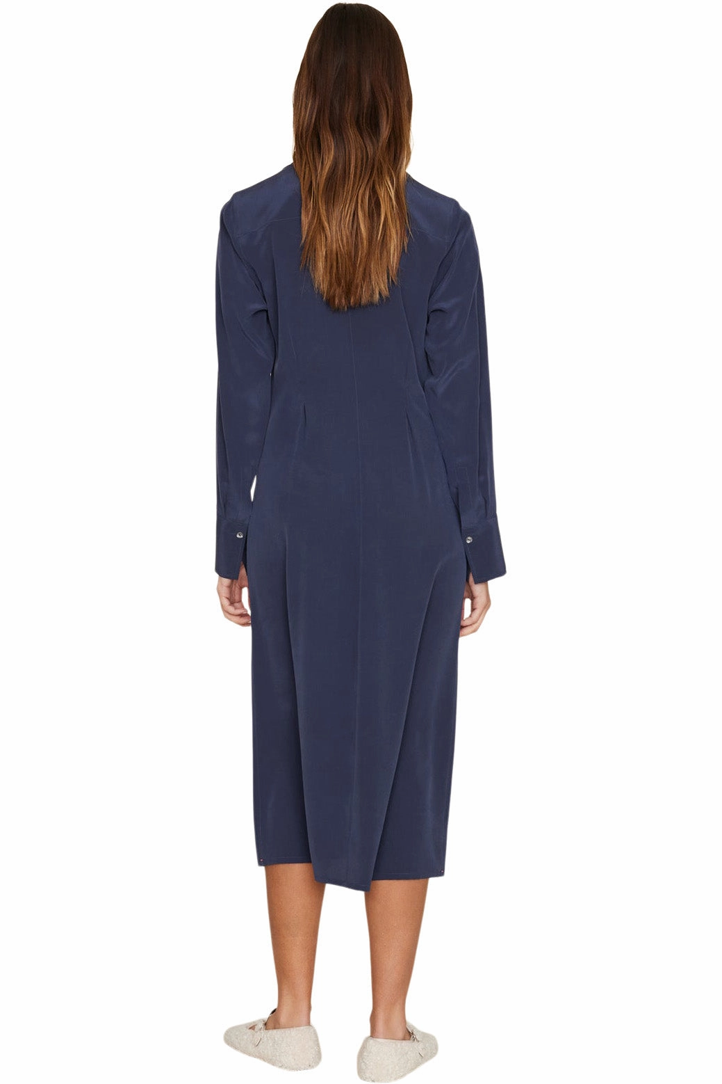 Fresh Stitch Removable-Straps Xirena Banks Dress in Navy