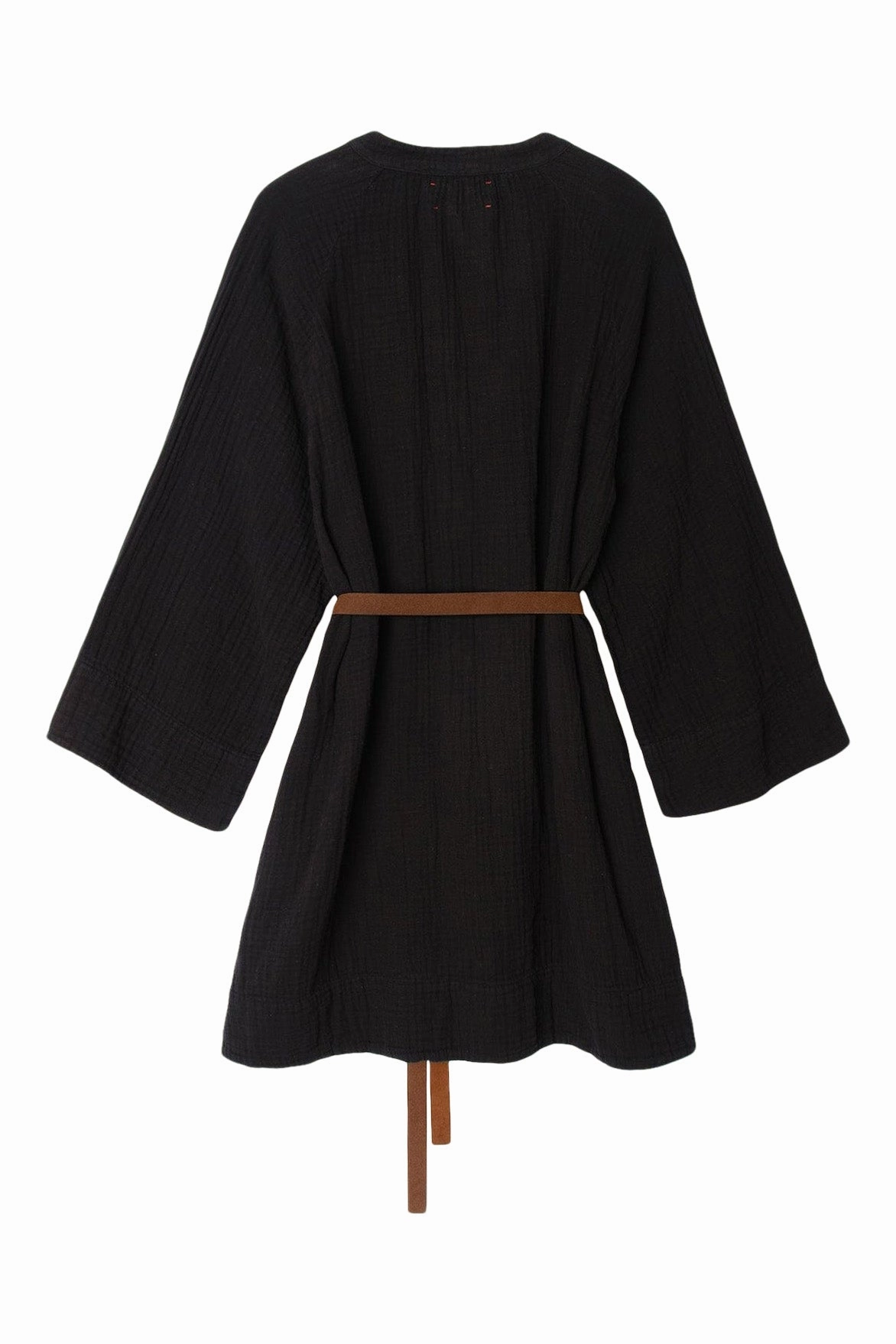 Mesh-Sleeve Xirena Carlotta Dress in Black