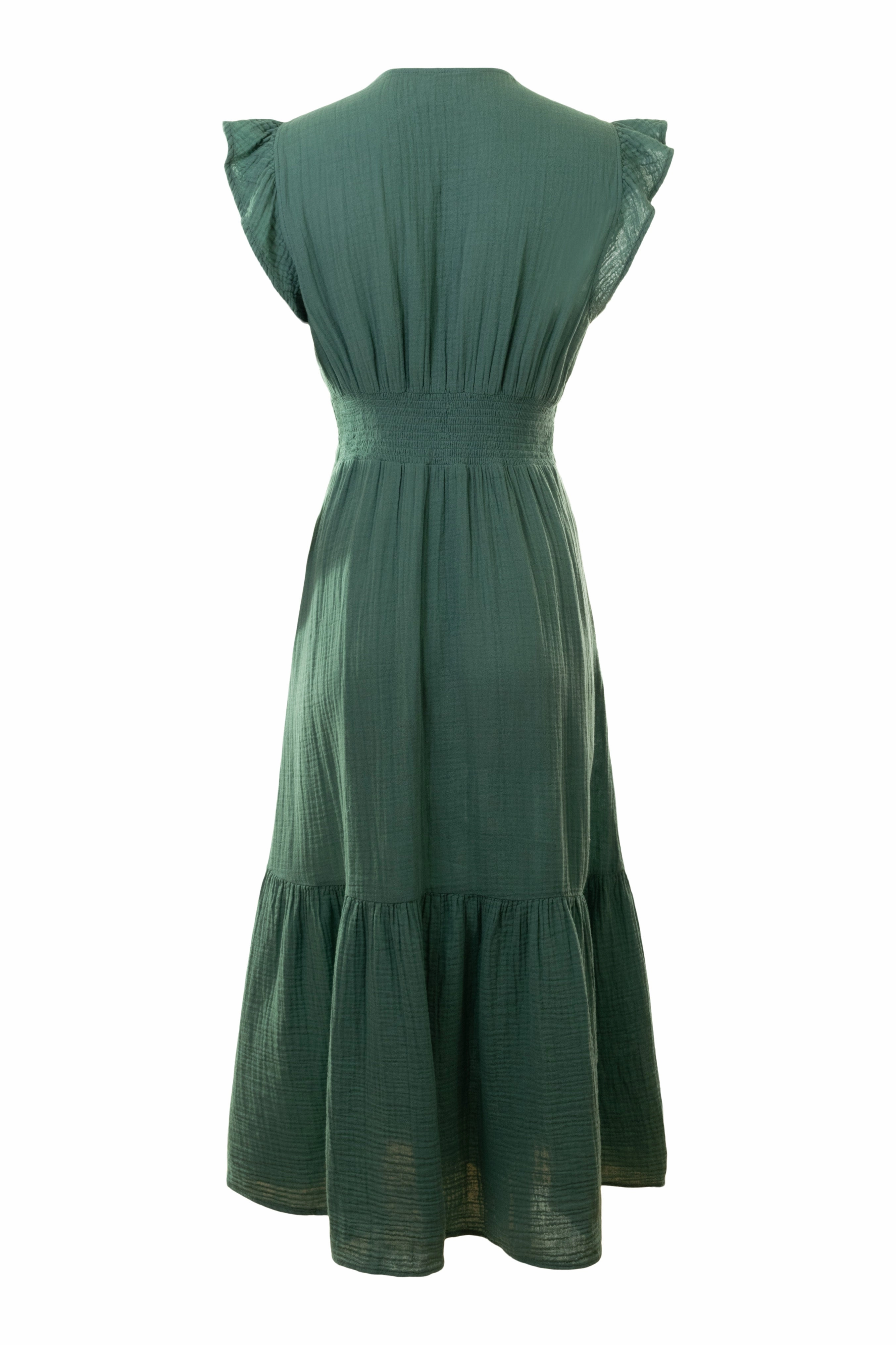 Xirena Davana Dress in Dusty Sage Airy Silk