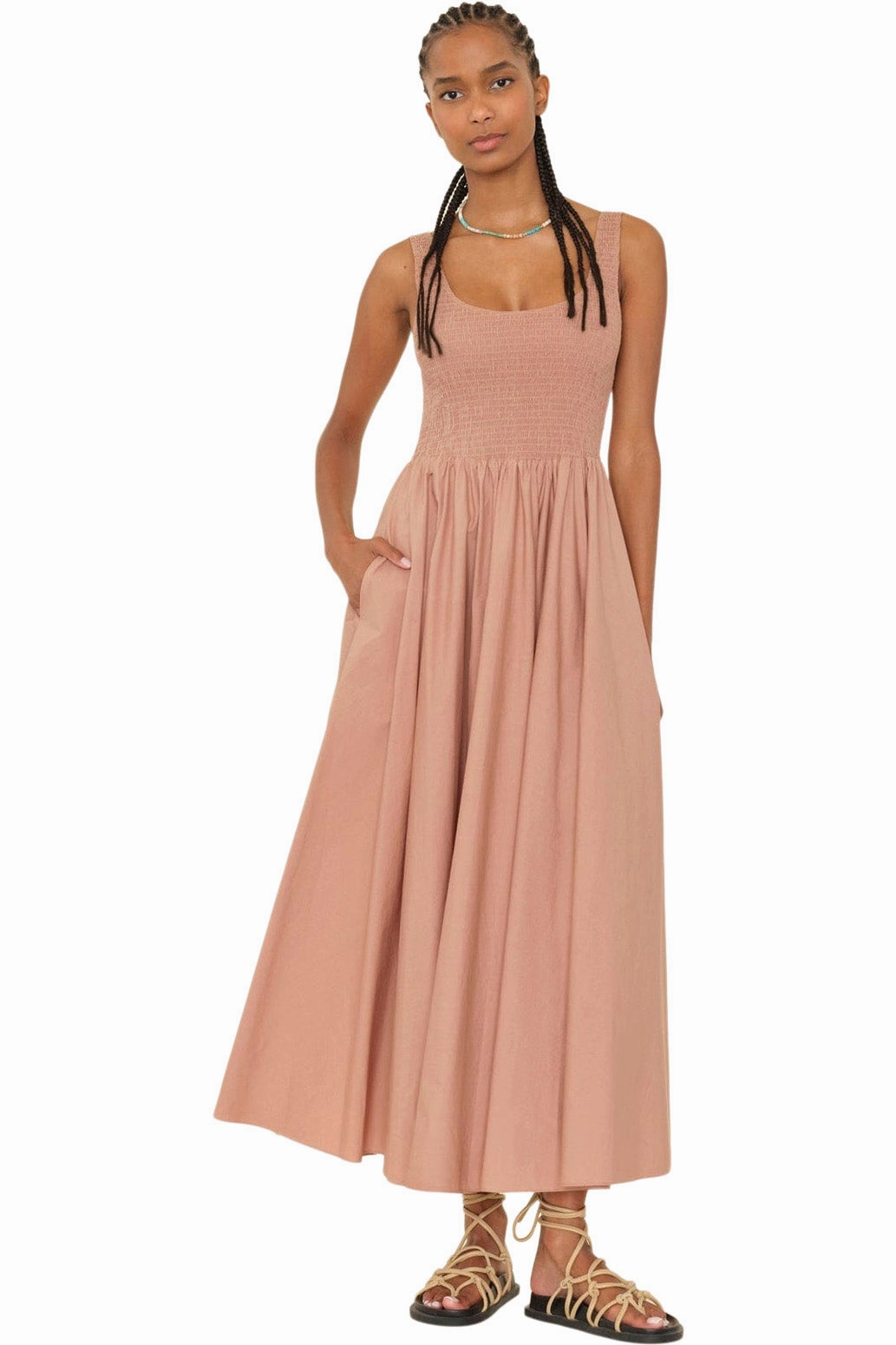 Xirena Florence Dress in Cappuccino Layerable Piece Soft Fit Wear