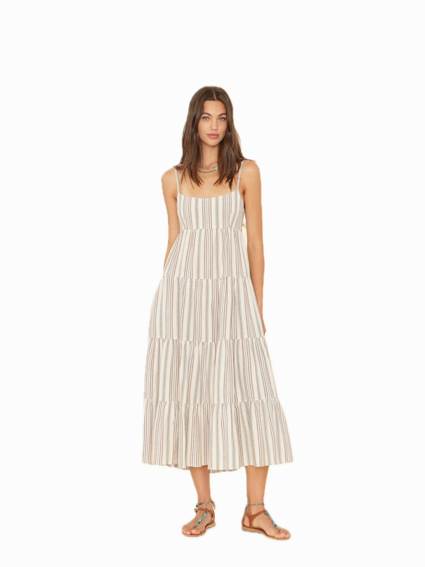 Xirena Hazel Dress in Ivory Sand Soft cotton dress Work Mood