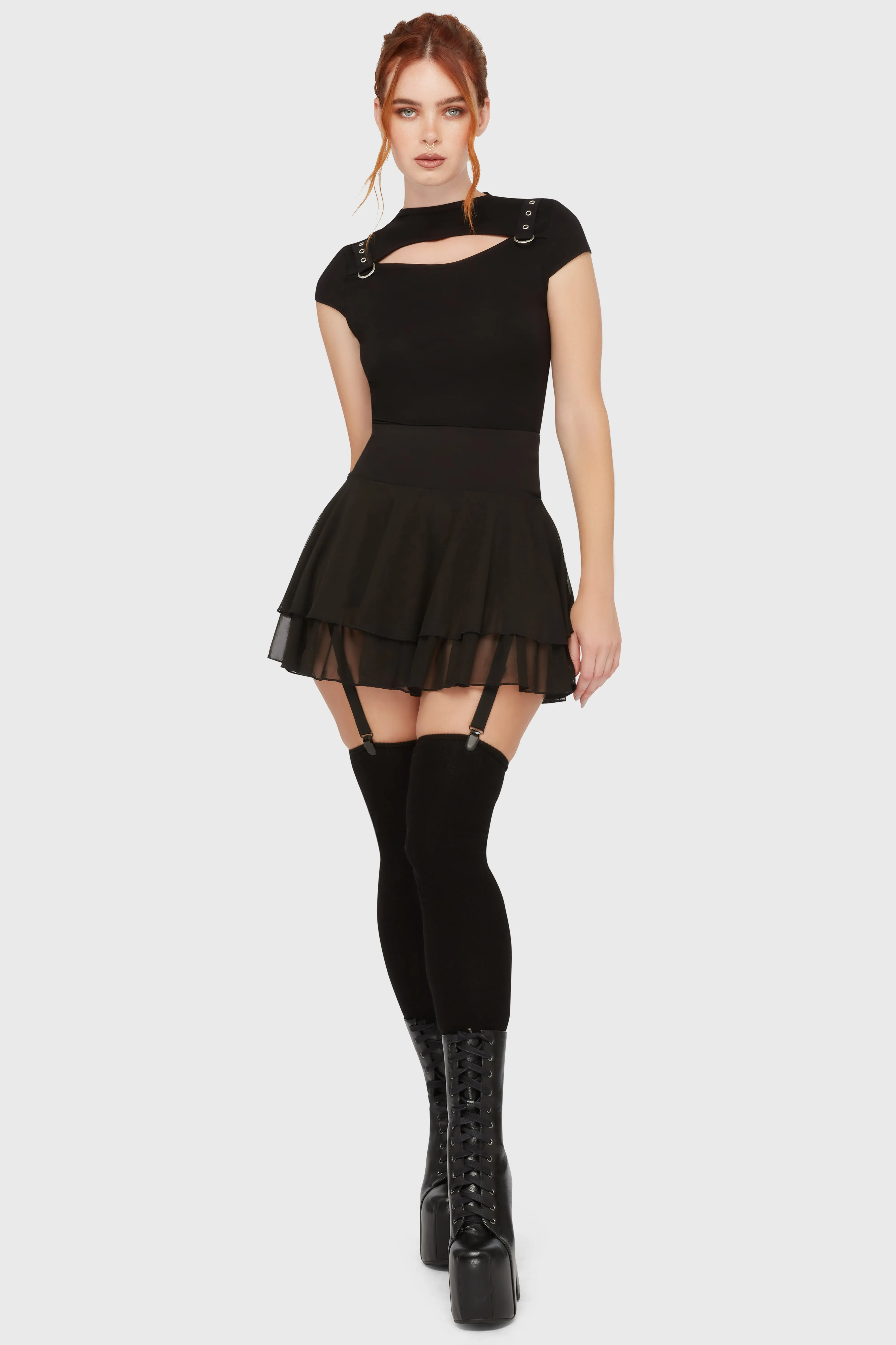 Yasumi Mesh Skirt Bluesign Approved Material